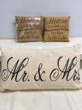 Group of 3 Decorative Pillows
