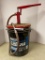 Five Gallon Bucket of Ford Tractor Transmission Fluid Pump