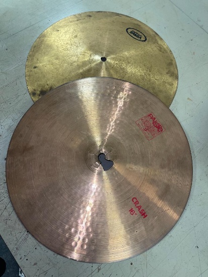 Paiste 2002 and Verve Cymbals