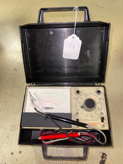 Vintage Heathkit Model IM-17 Utility Solid State Voltmeter