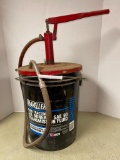 Five Gallon Bucket of Ford Tractor Transmission Fluid Pump