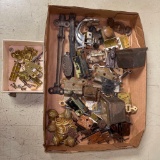 Misc Treasure Lot of Hinges, Door Latches and Misc Hardware