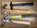 Set of Four Hammers