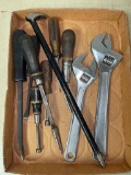 Group of Hand Tools Incl Wrenches, Chisels and More