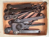 Believed to be Blacksmithing Nail Headers, Hand Tools
