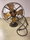 Vintage The Dayton Fan & Motor Co Metal Rotating Fan