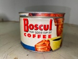 Vintage Boscul Coffee Tin