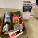 Misc Treasure Lot Incl Aluminum Flashing, Dryer Vent and More