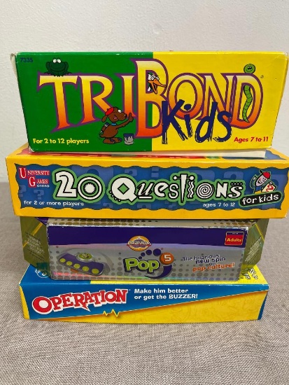 Group of Board Games