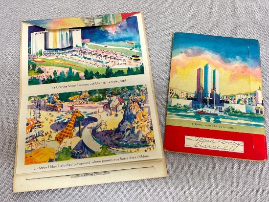 Group of 2 1933 Chicago Exposition Post Cards