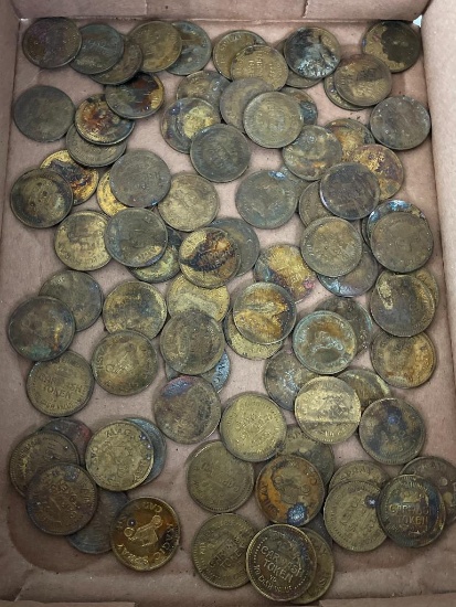 Lot of Car Wash Tokens