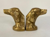Set of Brass Bookends