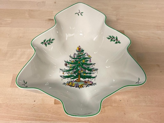 Vintage Spode Christmas Tree Bowl