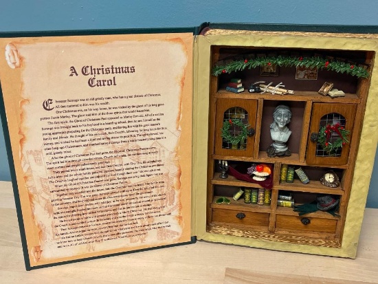 A Christmas Carol Book Diorama