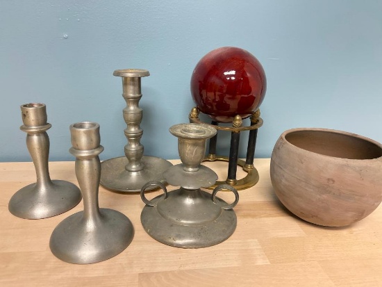 Group of Decor Items