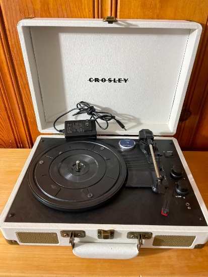 Crosley Record Player- White