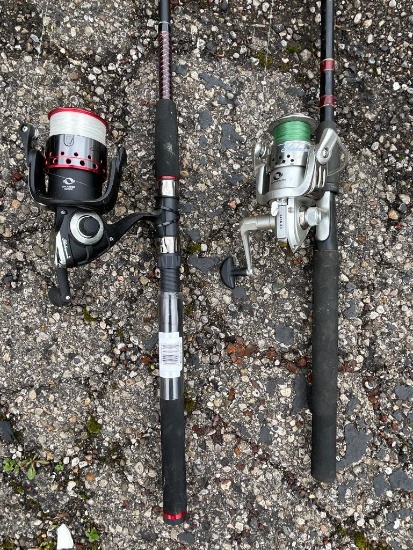 Group of 2 Fishing Poles