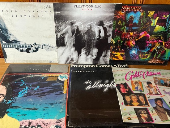 Group of 8 Vinyl Record Albums