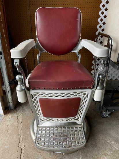 Vintage Emil J. Paidar Barber Chair