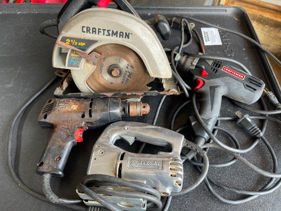 Group of 4 Electric Power Tools