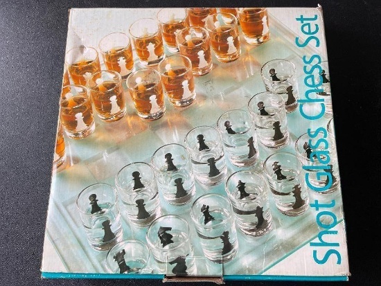 Shot Glass Chess Set