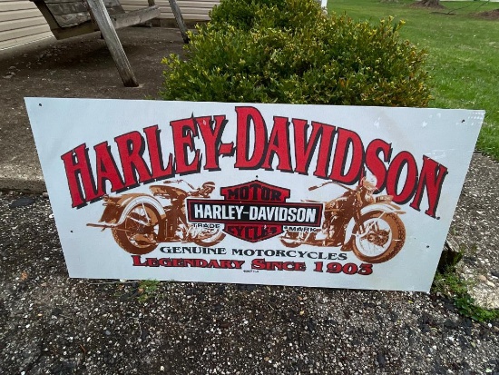 Fiberglass Harley Davidson Sign