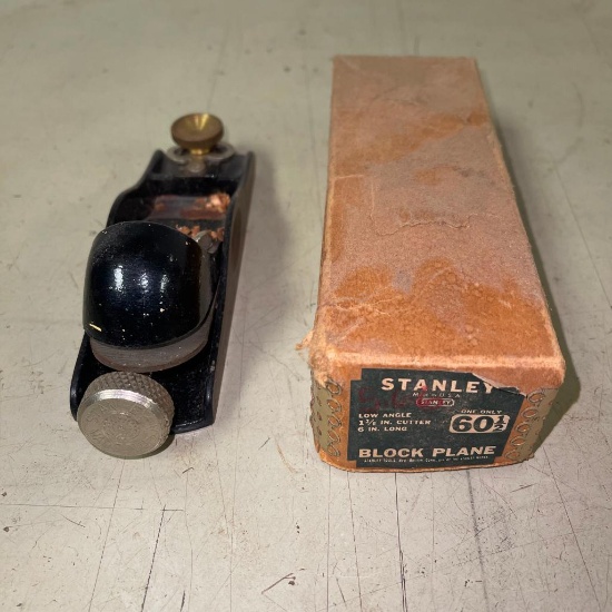 Stanley Block Plane w/Original Box