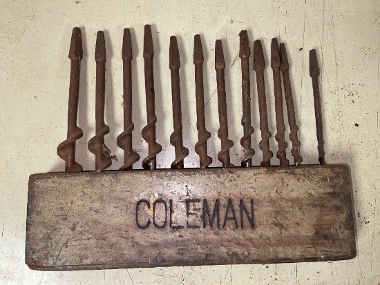 Group of Vintage Drill/Auger Type Bits