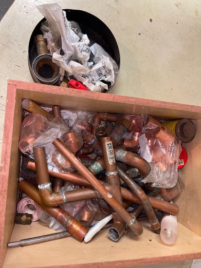 Misc Plumbing Lot Incl Copper Pipe, Fittings and More