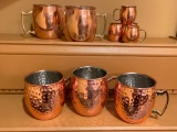 Copper Barware Glasses