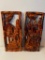 Pair of Ceramic Wall Hanging Pieces
