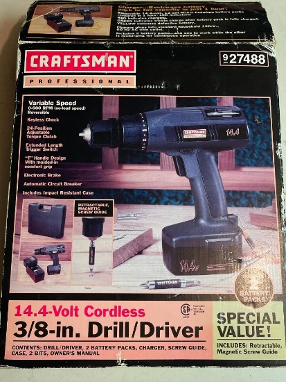 Craftsman Cordless Drill