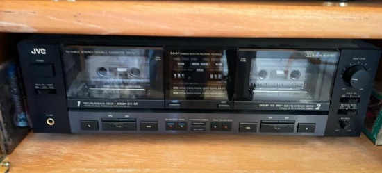 JVC Dual Tape Deck TD W804