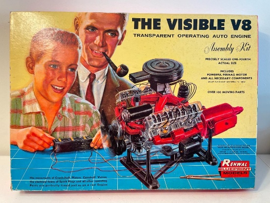 Vintage The Visible V8 Model Kit - Unopened