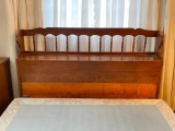 Vintage Wooden Queen Size Bed