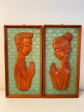 Set of Vintage Wall Art Pieces