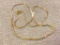 14K Gold Herringbone Necklace (.6 grams)