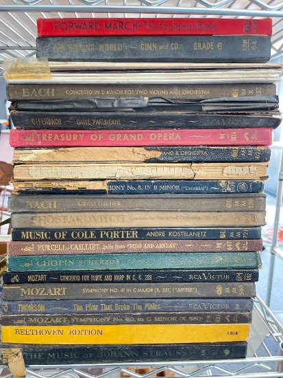 Group of Vintage Records