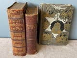 Group of 3 Late 1800s Books