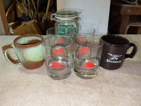 Fireman Themed Cocktail Glasses and More