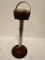 Vintage Metal Ashtray on Stand