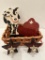 Country Craft, Decorative Lot with Basket