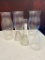Group of Clear Glass Shades as Shown for Multiple Purposes