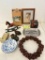 Misc. Treasure Lot with Granite Ware Bowl, Rocking Horse w/o Tail, Bells and More!