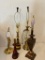 Group of Electric Lamp without Shades as Shown
