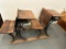 Double, Antique School Desk