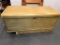 Antiqued Wood, Cedar Chest with Some Condition Issues