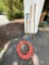 Air Hose, Pitch Fork, Edger and Sickle bar.