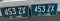 Set of 1967 Set of Ohio License Plates