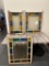 Set of Colored and Clear Glass Window Panes